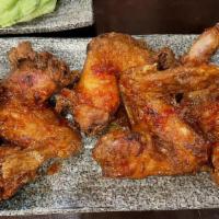 6 Pieces House Chicken Wing · House marinated chicken wings fried to perfection.