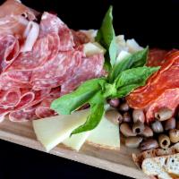 Antipasto Italiano · Imported Italian meats, cheese, olives.