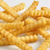 French Fries · Crisp-­golden crinkle-­cut French fries.