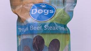 Tortuga Beef Steak Treats · Our steak treats are hand cut to perfection, dehydrated right here at the home front and USD...