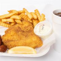 Fish (2 Piece) Combo Special · Add an additional cost for fried rice includes fries and drink.