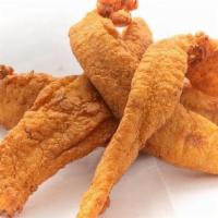 Catfish · Strips of catfish, comes with our house recipe tartar sauce