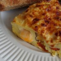 Frittata (Slice) · Crustless quiche, daily mixed vegetables, cheese (vegetarian)