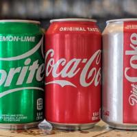 Soda · Coke, Sprite, Coke Zero, Root Beer, Diet Sprite