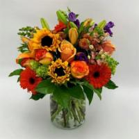 Happy Mixed Bouquet · This a bright and colorful bouquet that bring joy and a big smile.