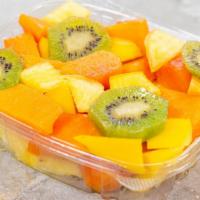Tropical Fruit Salad · Pineapple, mango, kiwi and papaya.