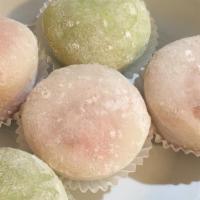 Mochi Ice Cream · Your choice of three ice cream filled mochies.