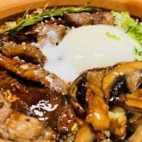 Pork Belly Stir-Fry Noodles · Fresh Noodles, Onion, Bell Pepper, Mushroom, Bok Choy