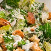 Just Caesar Salad · Just salad with NO meat. Romaine, parmesan cheese, house croutons and creamy Caesar salad on...