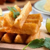 Yuca Frita · Cassava root: Cuban potato, boiled, fried until golden crisp, and served with our special ci...