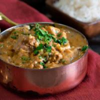 Beef Stroganoff · Brazilian version of beef stroganoff includes diced protein with onions, mushrooms, tomato s...