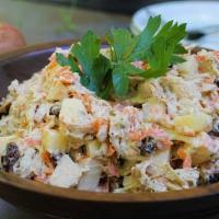 Salpicao · Brazilian chicken salad. Traditional and signature Brazilian chicken salad which combines de...
