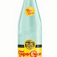 Topo Chico Mineral Water · Sourced from a spring that bubbles out of an inactive volcano in northeastern Mexico, it com...