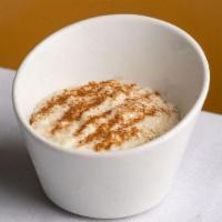 Yia Yia'S Rice Pudding · bourbon vanilla, cinnamon