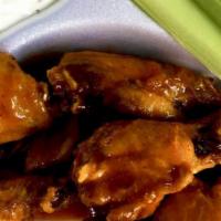 10 Pieces Wings · Comes with celery and ranch.