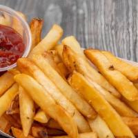 French Fries · The crispiest French fries. Halal skin on style!