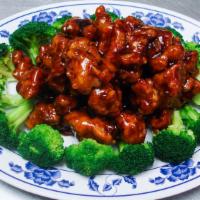 General Tso'S Chicken · Hot & Spicy. Sliced boneless chicken breast and deep-fried tossed in a special spicy sauce.