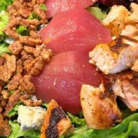 Red Wine Poached Pear Salad · 