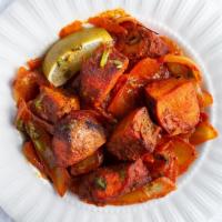 Chicken Kabab · Cubed chicken marined with Indian spices.