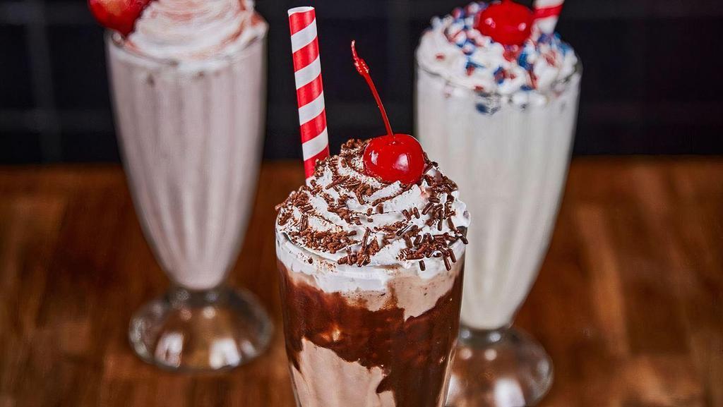 Classic Chocolate Shake · Classic shake with all the trimmimgs!
