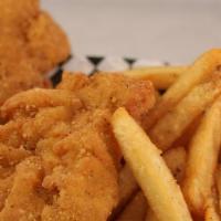 Chicken Tenders (2 Pcs.) · Come with fries.