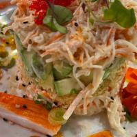 Neptuno Salad · Tuna, salmon, crab stick, seaweed salad and house special mayo