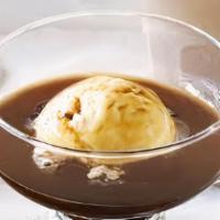 Caffe Affogato · Our delicious special espresso shots topped with drowned vanilla ice cream, Chantilly and ch...