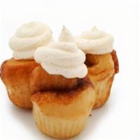 *Baby Buns - Regular (3) · bite size rolls with your choice of one frosting flavor on the side. does not include toppin...