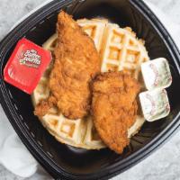 4 Piece Chicken And 2 Piece Waffle · 