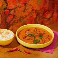 Lamb Tikka Masala · Spicy lamb in a creamy tomato sauce.