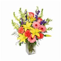 Spring Blush Bouquet Floral Arrangement · Standard.

Send a beautiful bunch to say 'Thanks so much!' This Spring Blush Bouquet feature...