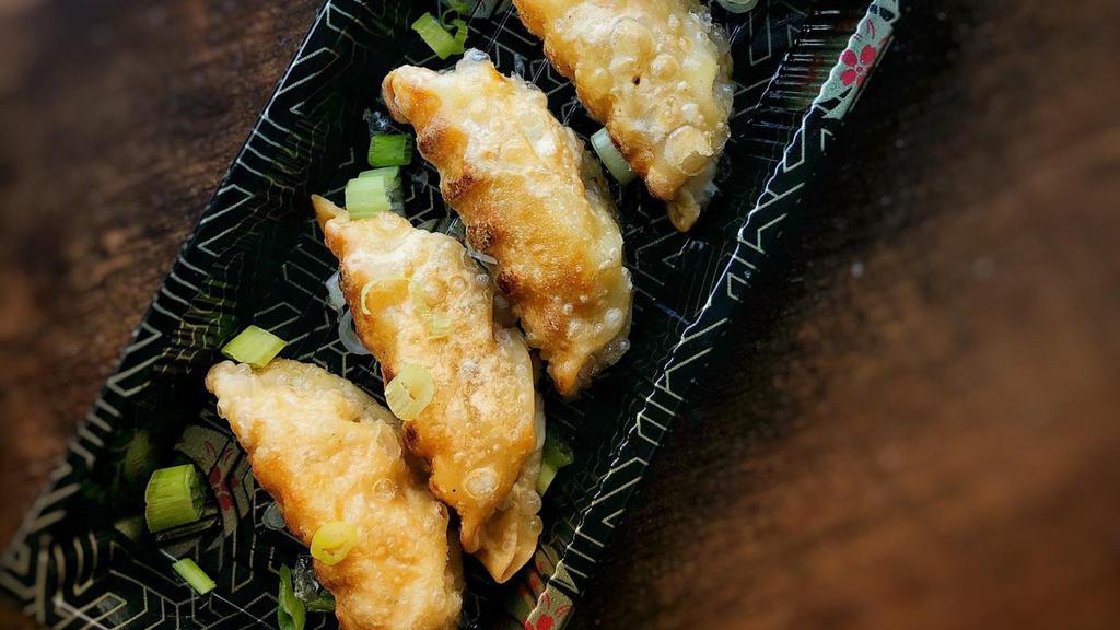 Shrimp Gyoza  · Japanese shrimp dumplings with homemade dipping sauce