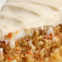 Carrot Cake  · Delicious, rich and moist Carrot Cake.w/ Cream Cheese Filling