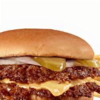 Original Double 'N Cheese Steakburger 'N Fries · Our most popular Steakburger! Two hot-off-the-grill Steakburgers with American cheese on a t...