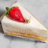 Fresh Cream · Our signature vanilla sponge cake filled with fresh cream and a layer of our fruit mixtures....