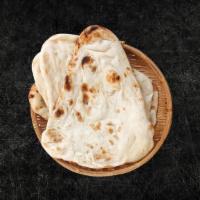Vegan Naan  · Traditional white flour vegan bread.