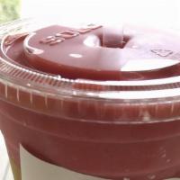 Razz Attack · Raspberries, strawberries, strawberry-kiwi juice, fat-free vanilla yogurt. Smoothie are unde...