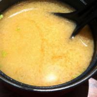 Miso Soup · Gluten-free.