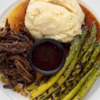 Ruth'S Beef Brisket · Ruth’s Beef Brisket. 1 pound of Geoff’s Mom’s traditional slow roasted Jewish brisket. Our h...