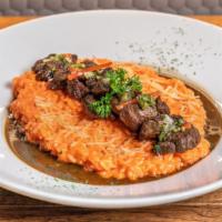 Risotto De Rocoto Con Lomo En Salsa Chimichurri · Consuming raw or under cooked meats, poultry, seafood, shellfish, or eggs may increase your ...