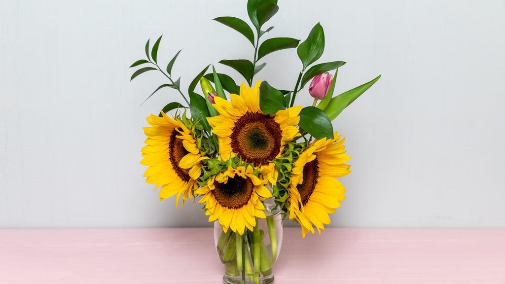 Rising Sun · A beautiful bouquet of sunflowers.