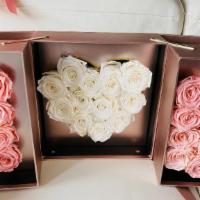 I Love You Preserved Rose Box  · This is a beautiful pull apart I love you box filled with roses that last 1-2 years!