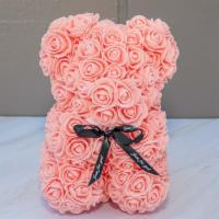 Medium Coral Bear  · Beautiful coral bear this bear is a collectible luxury item. Last forever