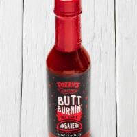 Butt Burnin' Hot Sauce Habanero Bottle (5 Oz) · Pour sauce like a boss with our real deal blend that will leave you feelin' hot, hot, hot!