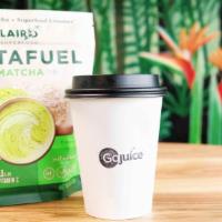 Matcha Latte · Laird Superfood matcha unsweetened or blended with your choice of honey or agave.