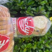 Cuban Bread Crackers · Homemade pack of Cuban bread crackers