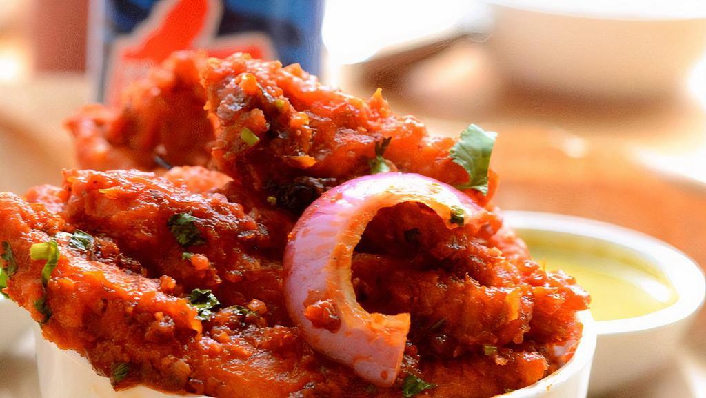 Apollo Fish · Fish cooked in manchurian style dish is very flavorful.