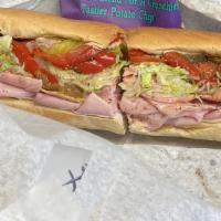 Italian Cold Subs · Ham, salami, capicola, and provolone. Include provolone, swiss or American cheese, mayonnais...