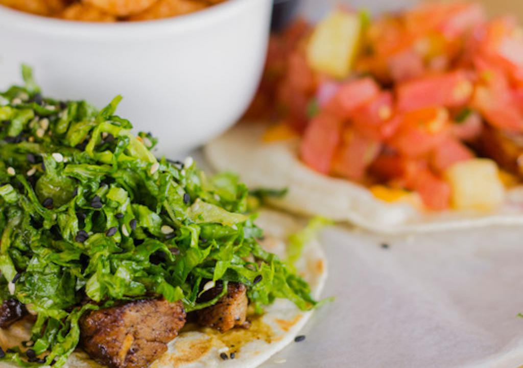 Tsunami Trio
 · Choose your 2 favorite tacos served with a choice of a side.