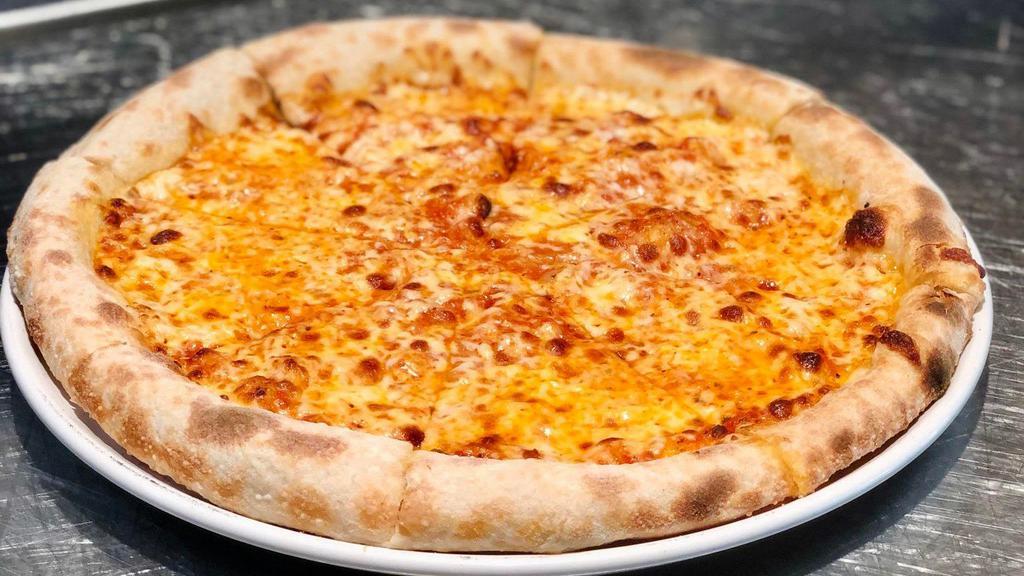 Cheese Pizza · shredded mozzarella, house marinara